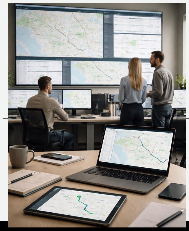 Трекинг грузов и Fleet Management, мониторинг автопарка в Тамбове
